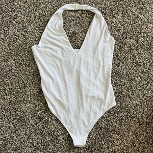 Fashion Nova White TOYKO Bodysuit